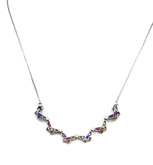 Sterling Star Of David Opening Magnetic Necklace